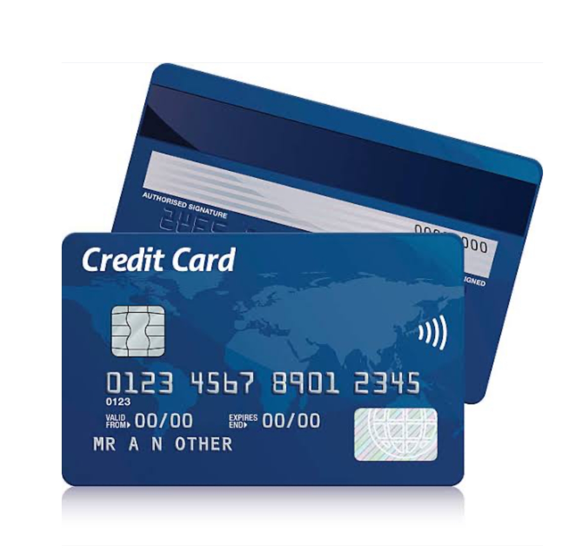 Credit card illustration